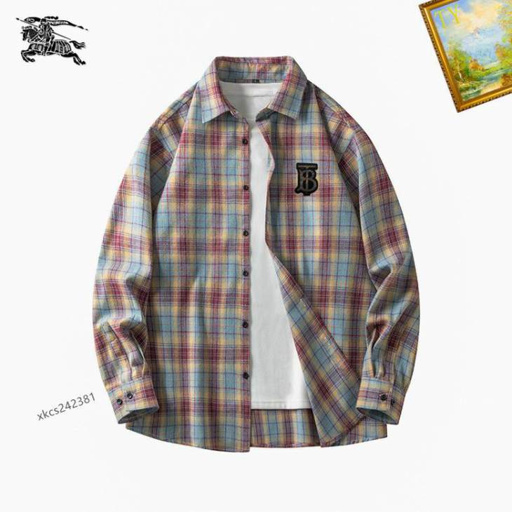Picture of Burberry Shirt Long _SKUBurberryM-3XL25tn16825552